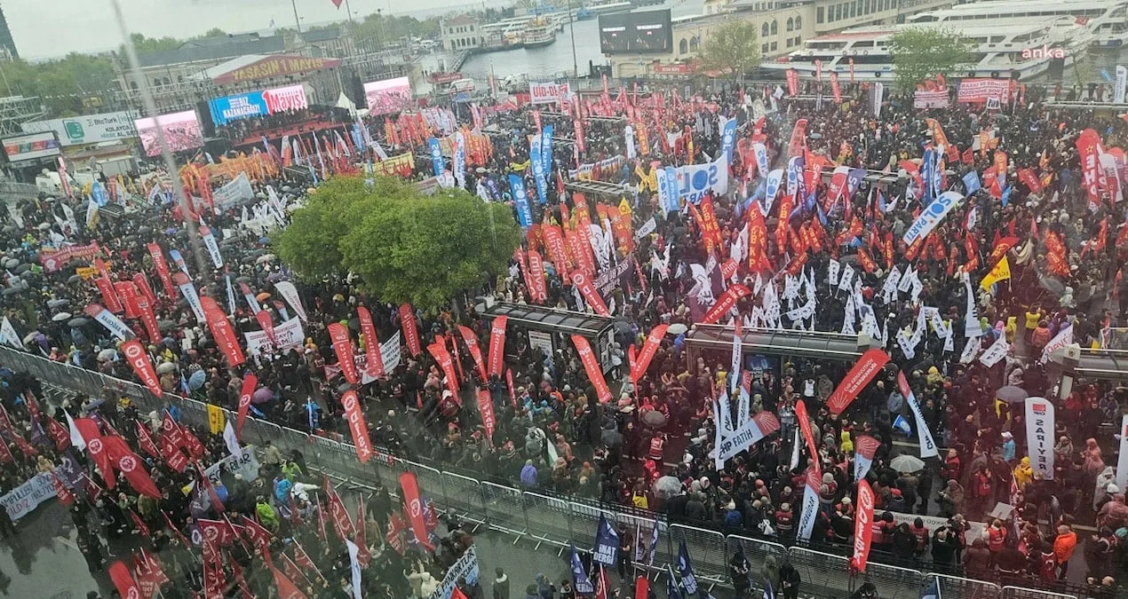 1 Mayıs’ta İstanbul’da 416 Gözaltı!