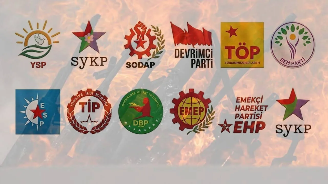 11 Parti İktidara Barış ve Demokrasi Çağrısı Yaptı