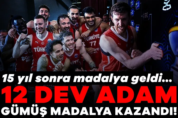 12 Dev Adam Avrupa İkincisi, Gümüş Madalya!