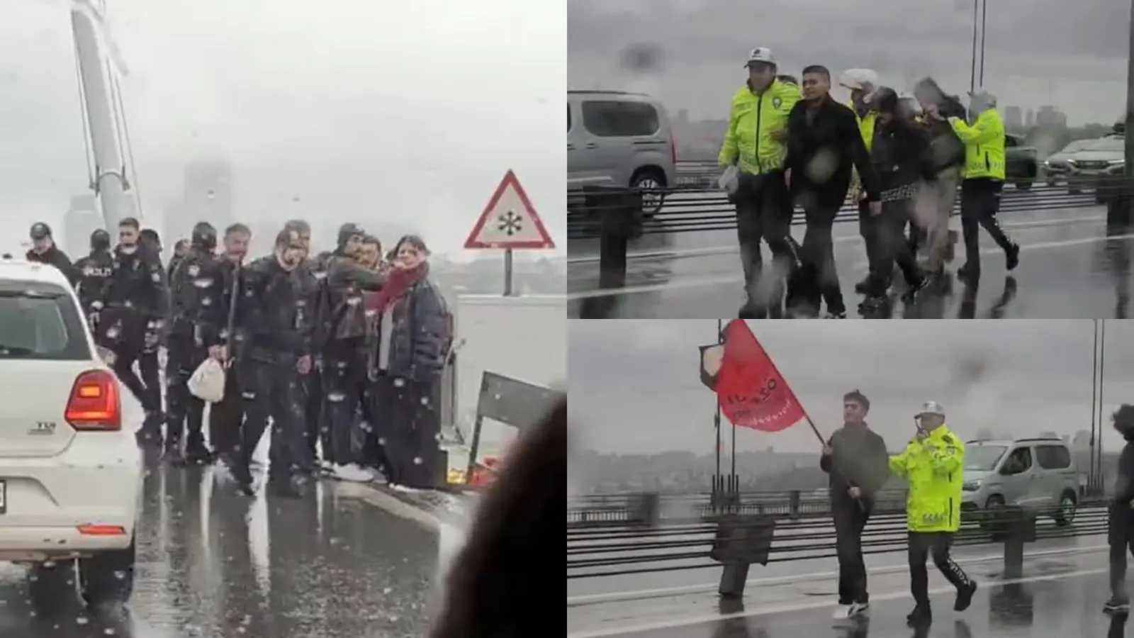 15 Temmuz Köprüsü’nde 1 Mayıs Eylemi: Gözaltılar!