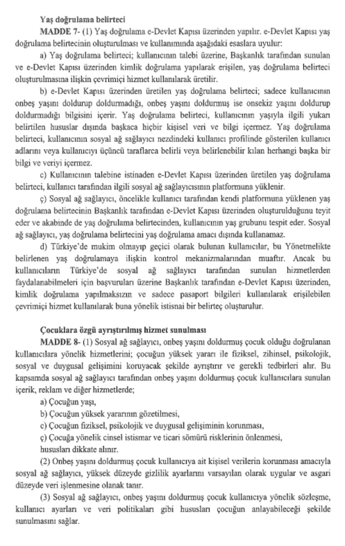 Resmi Gazete de yayımlandı: 15 yaşını küçükler herhangi bir sosyal medya hesabı açamayacak veya kullanamayacak 3