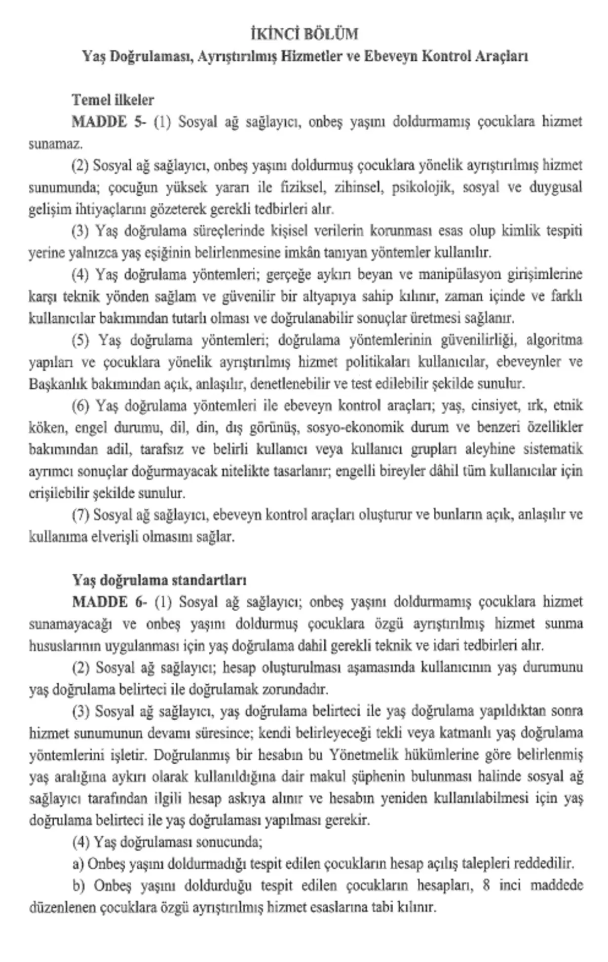 Resmi Gazete de yayımlandı: 15 yaşını küçükler herhangi bir sosyal medya hesabı açamayacak veya kullanamayacak 2