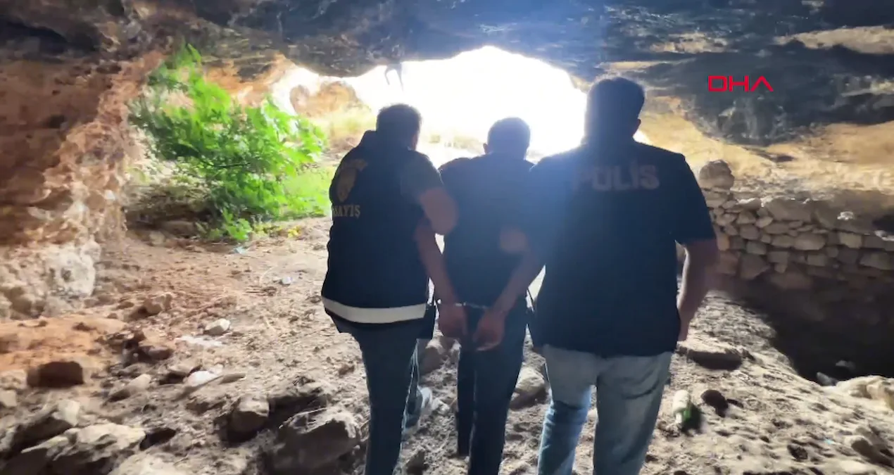 17 Yıl Firari Suçlu Mağarada Yakalandı!