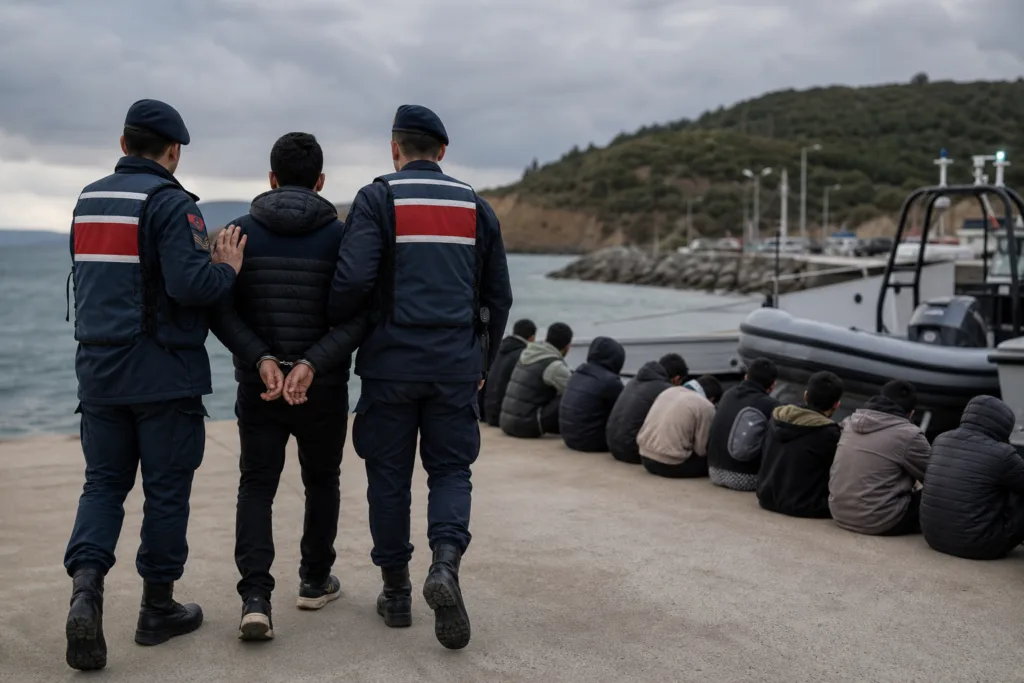 18 İlde Göçmen Kaçakçılığı Operasyonu: 52 Şüpheli Yakalandı
