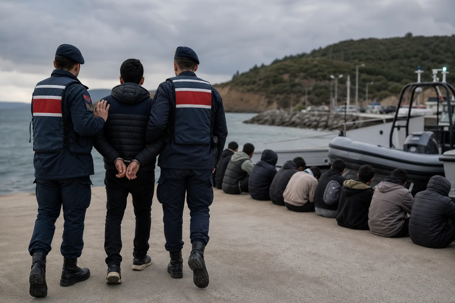 18 İlde Göçmen Kaçakçılığı Operasyonu: 52 Şüpheli Yakalandı