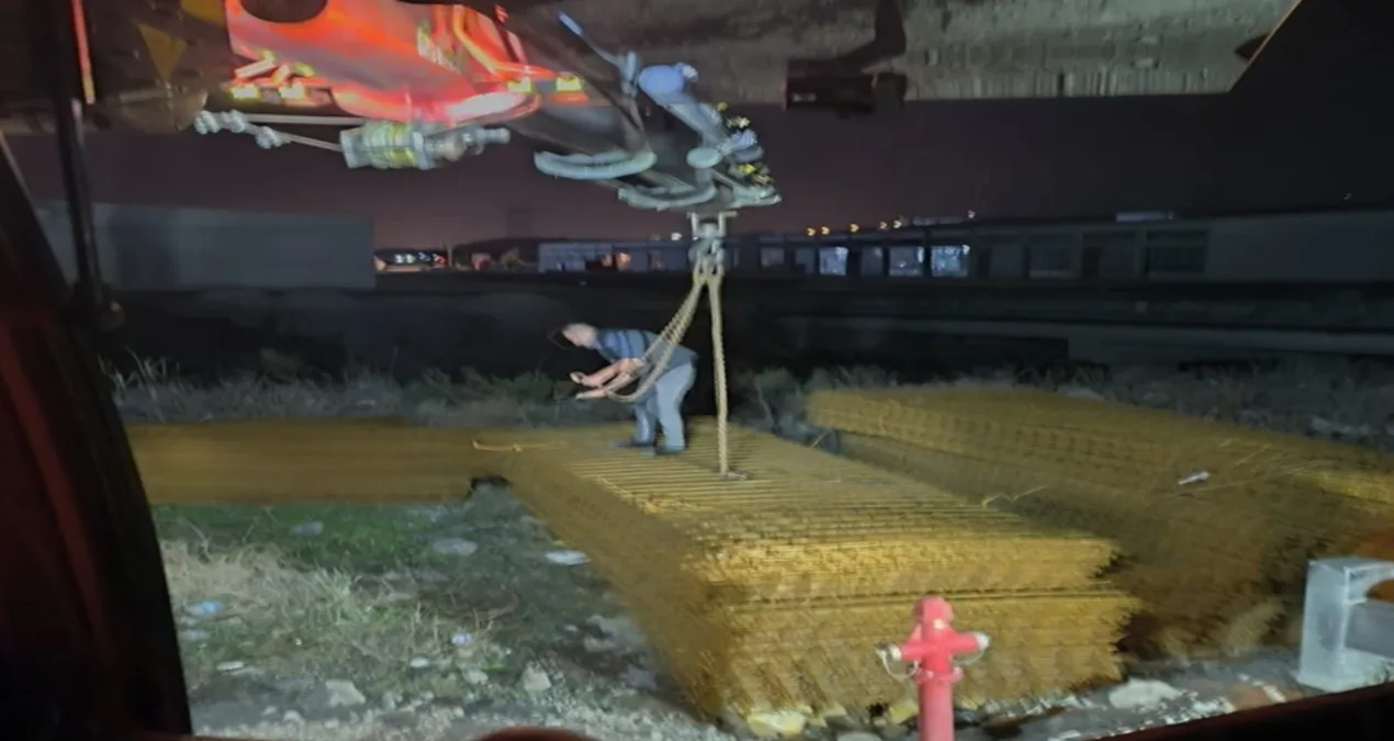 18 Ton Çelik Hasır Hırsızlığı: İki Şüpheli Tutuklandı