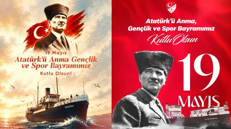 19 Mayıs’ta Spor Federasyonlarından Anlamlı Mesajlar