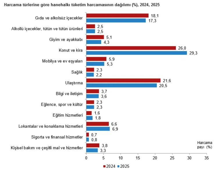 2025 Bütçe Araştırması: Barınma ve Gıda Ön Planda