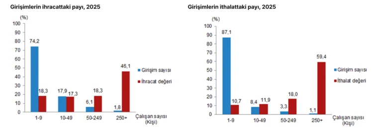 2025 Dış Ticaret Verileri: Büyük Girişimler Önde!