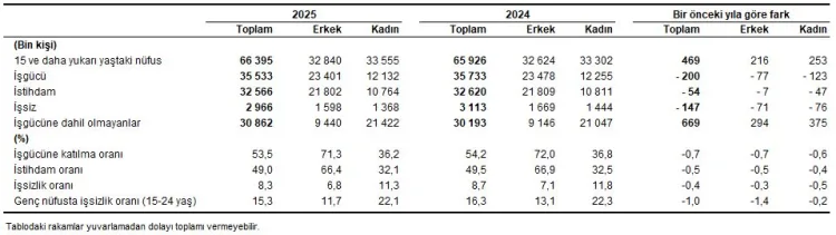 2025 İşsizlik Raporu: Gençler Zor Durumda!