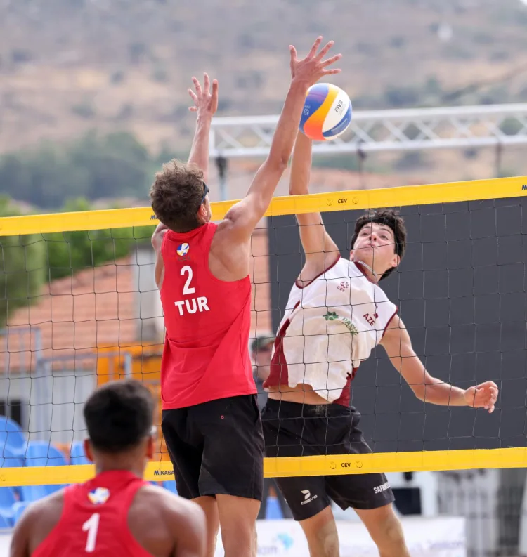 2026 CEV U18 Plaj Voleybolu Şampiyonası Foça’da!