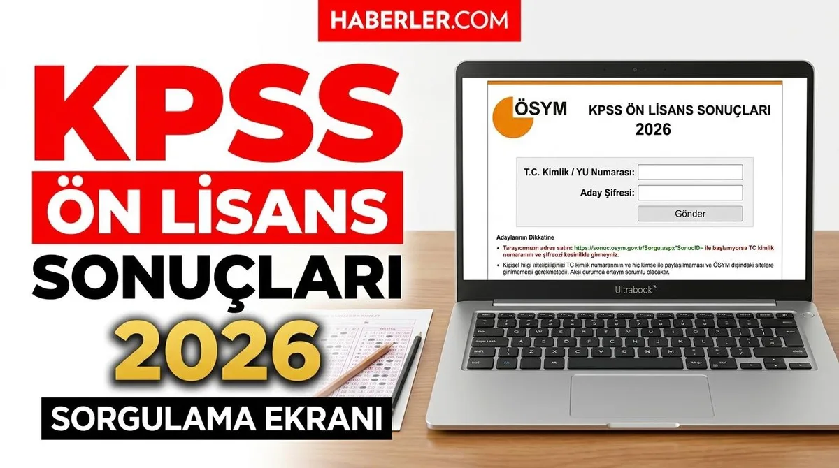 2026 KPSS Ön Lisans Sonuçları Ne Zaman Açıklanacak?
