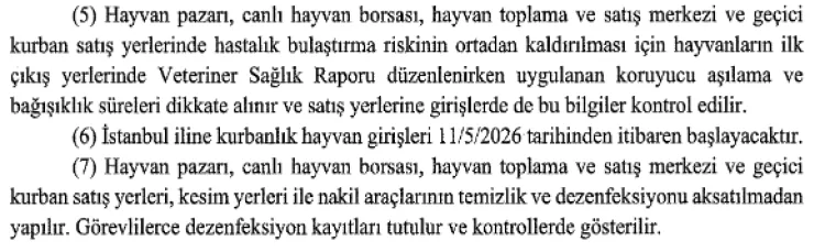 2026 Kurban Tebliği: Kesim Kuralları Belirlendi!