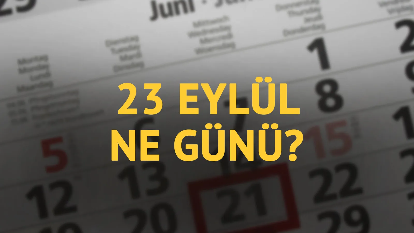 23 Eylül: Ekinoks ve Tarihteki Önemli Olaylar
