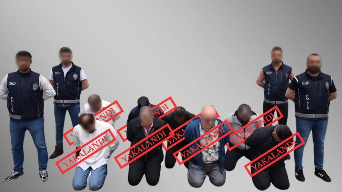 23 Uluslararası Suçlu Türk Polisiyle Yakalandı