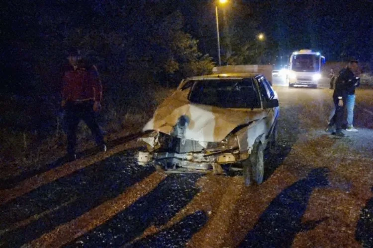 3 Dakika Arayla İki Kaza: 1 Yaralı!