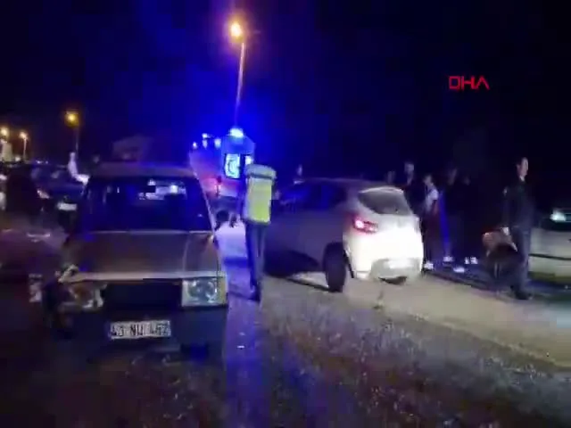 Aynı bölgede 3 dakika arayla iki kaza kamerada: 1 yaralı