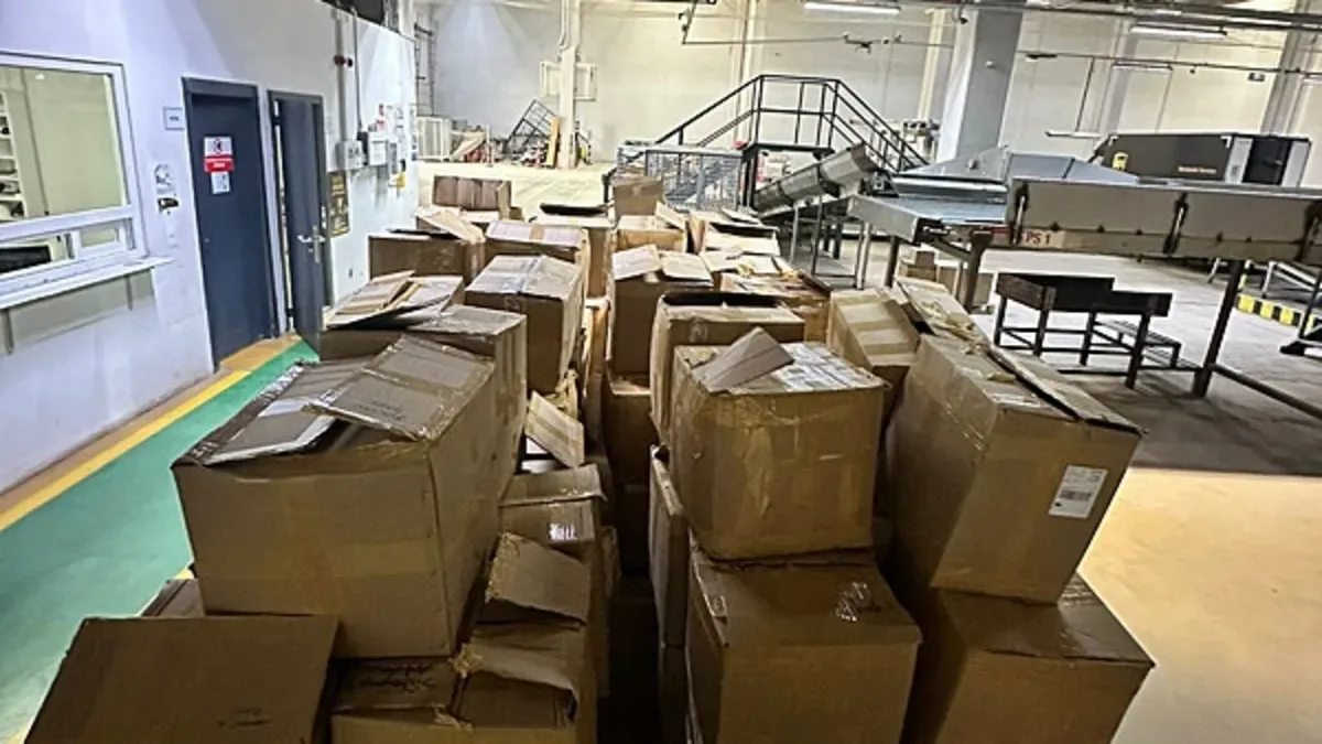 3 Ton Bandrolsüz Tütün Ele Geçirildi
