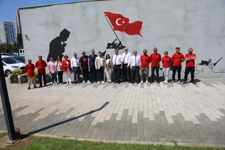 30 Ağustos’ta Zafer Ruhu Duvarlarda Hayat Buldu