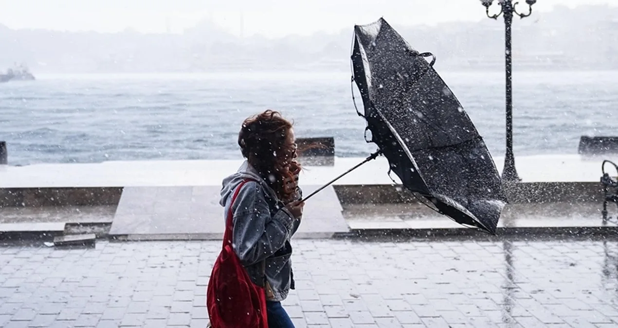 36 İl İçin Şiddetli Rüzgar ve Yağış Uyarısı!