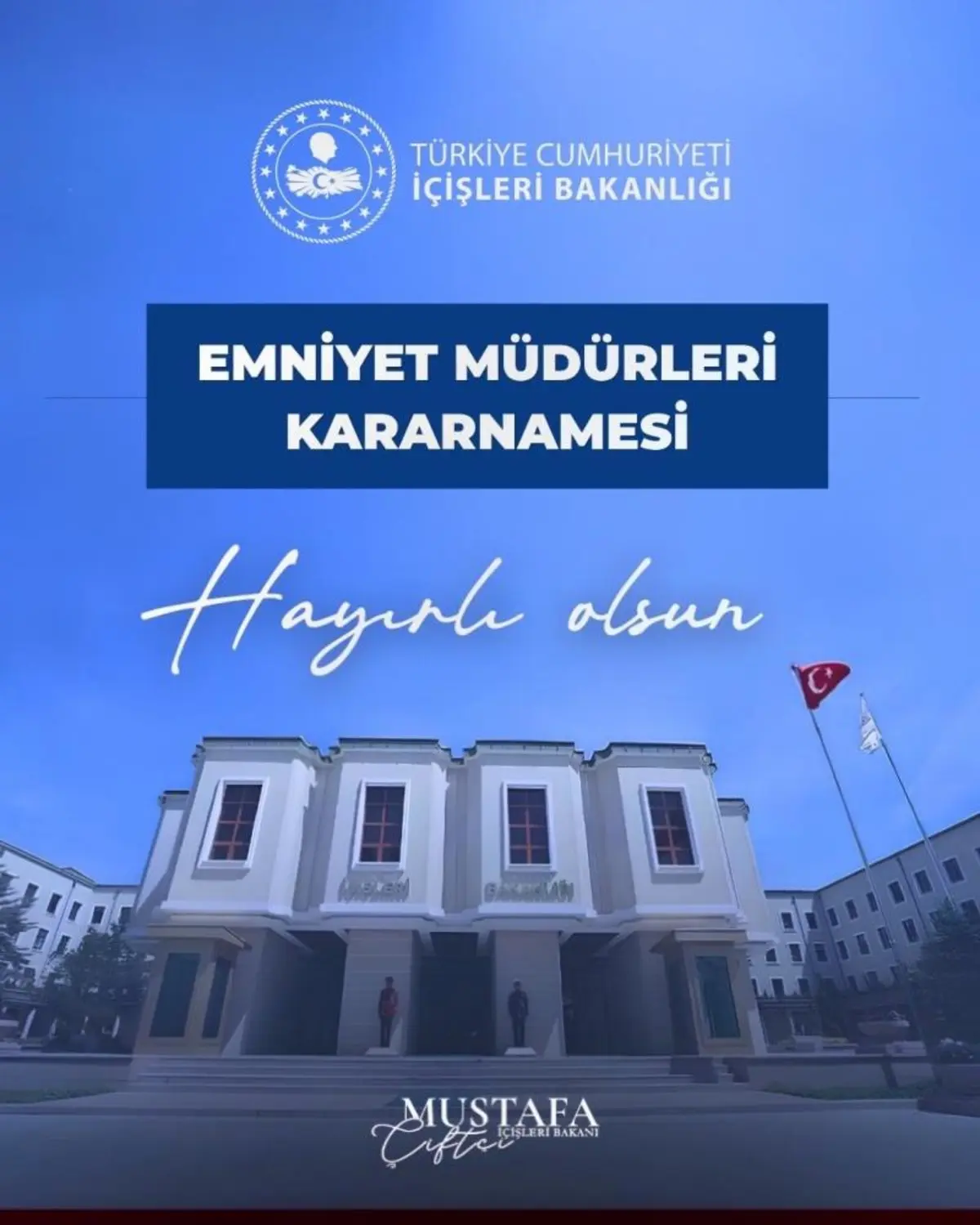 Resmi Gazete de yayımlandı: 39 ilin emniyet müdürünün yeri değişti, 24 ilin emniyet müdürü merkeze çekildi 5