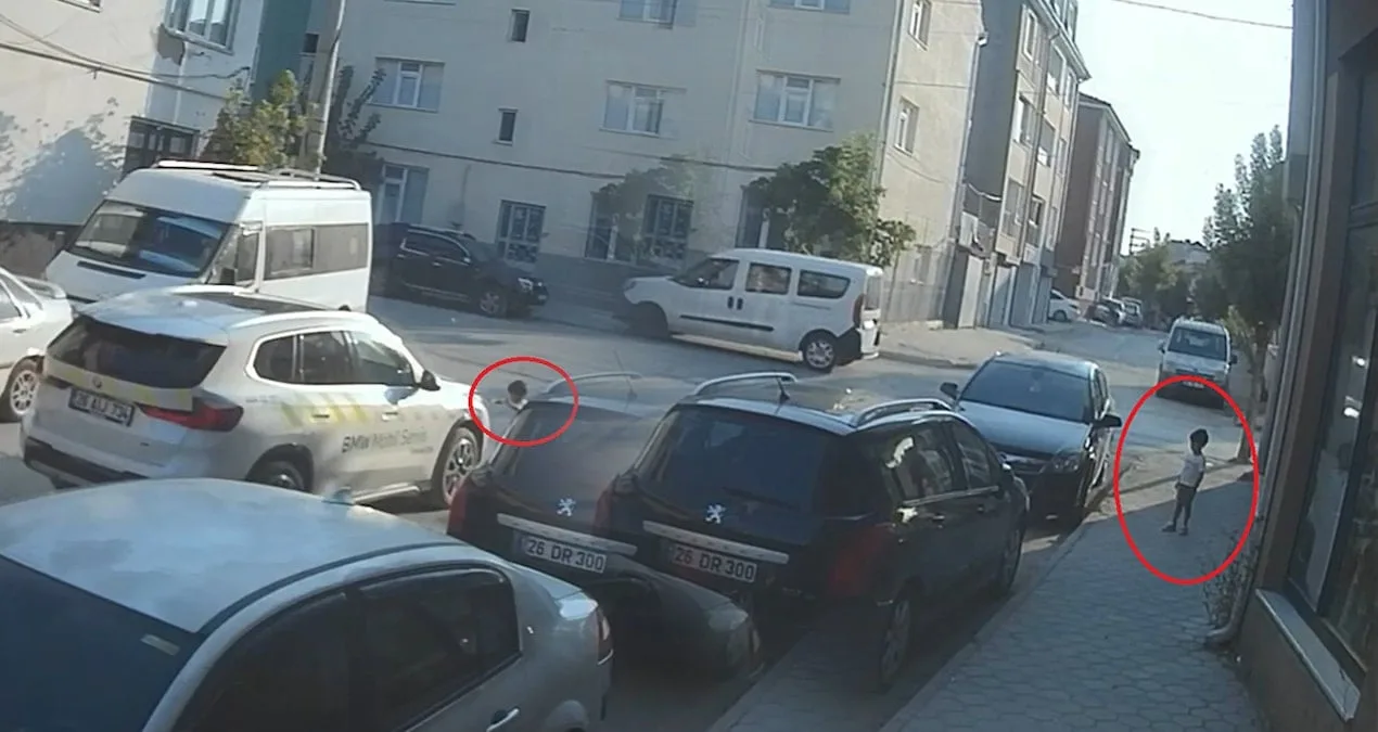 4 Yaşındaki Ömer’in Feci Ölümü Güvenlik Kamerasında