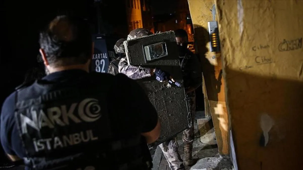 45 İlde Narko Pars Operasyonu: 352 Uyuşturucu Taciri Yakalandı