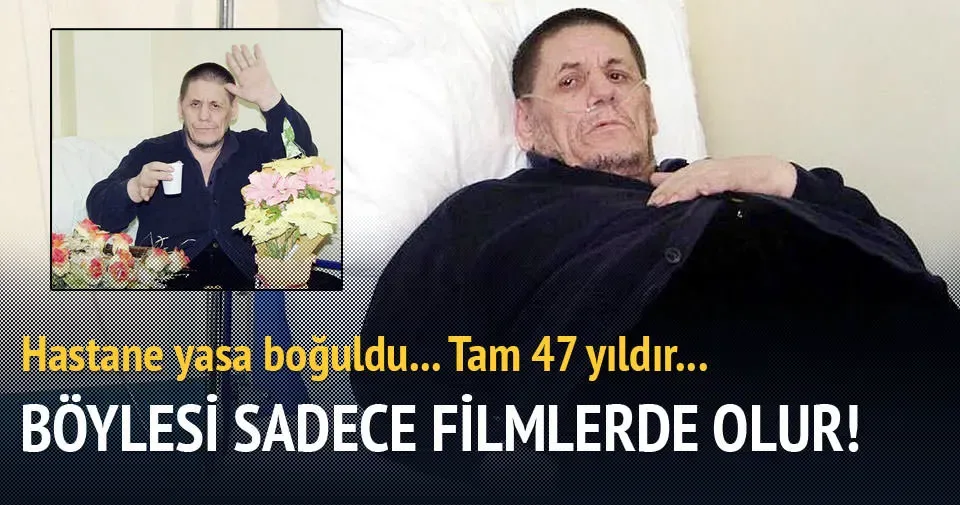 47 Yıl Hastanede Yaşayan Abdullah Kozan Hayatını Kaybetti