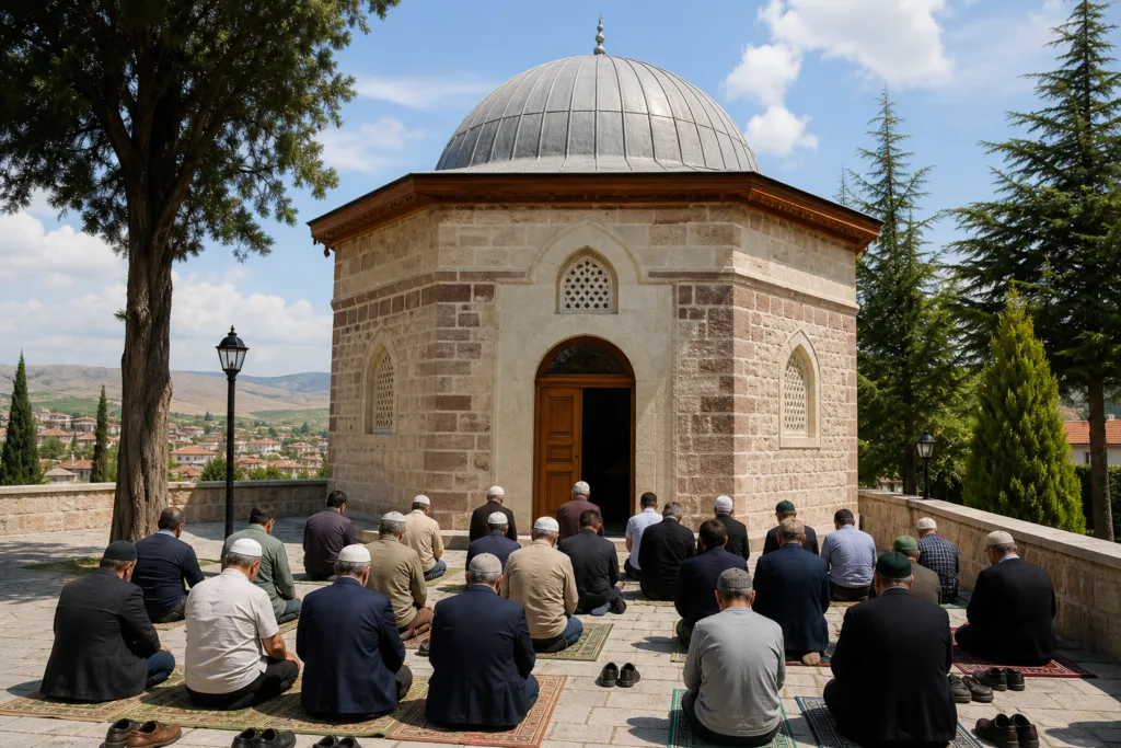 480 Yıllık Türbe Yeniden İbadete Açıldı