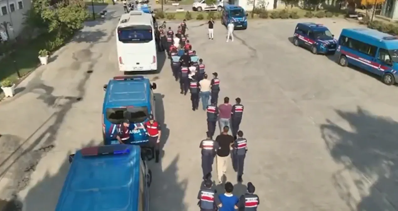 5 İlde Suç Örgütlerine Büyük Operasyon: 41 Gözaltı