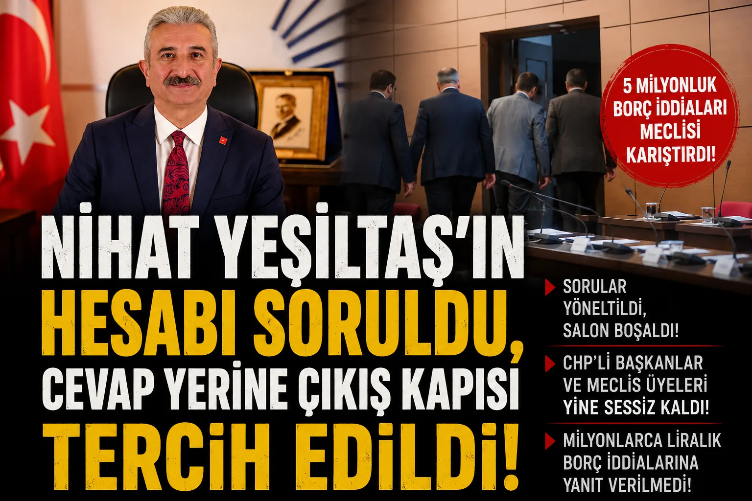 5 milyonluk soru gündeme geldi, CHP’liler salonu terk etti!