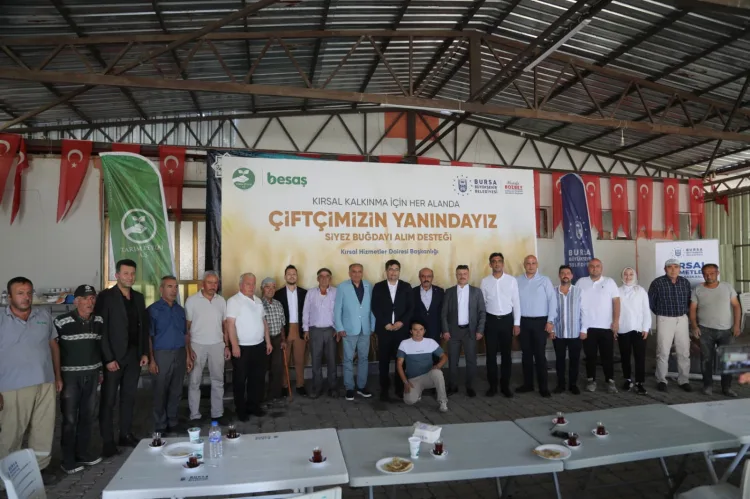 50 Ton Siyez Buğdayı ile Çiftçiye Büyük Destek!