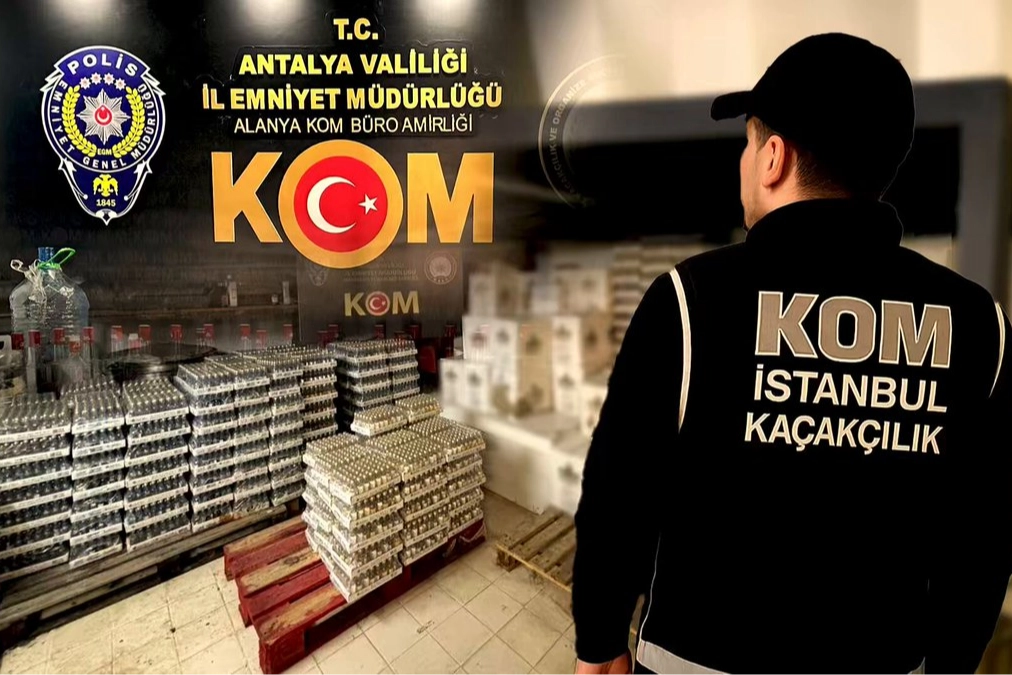 81 İlde Kaçak Alkol Operasyonu: 179 Gözaltı!
