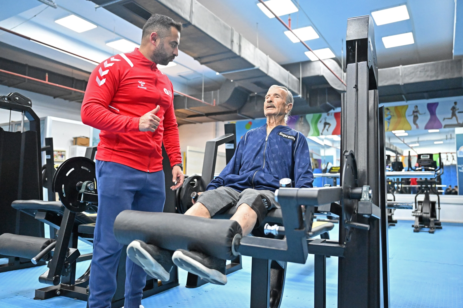 86 Yaşında Gençlere Taş Çıkaran Spor Tutkusu!