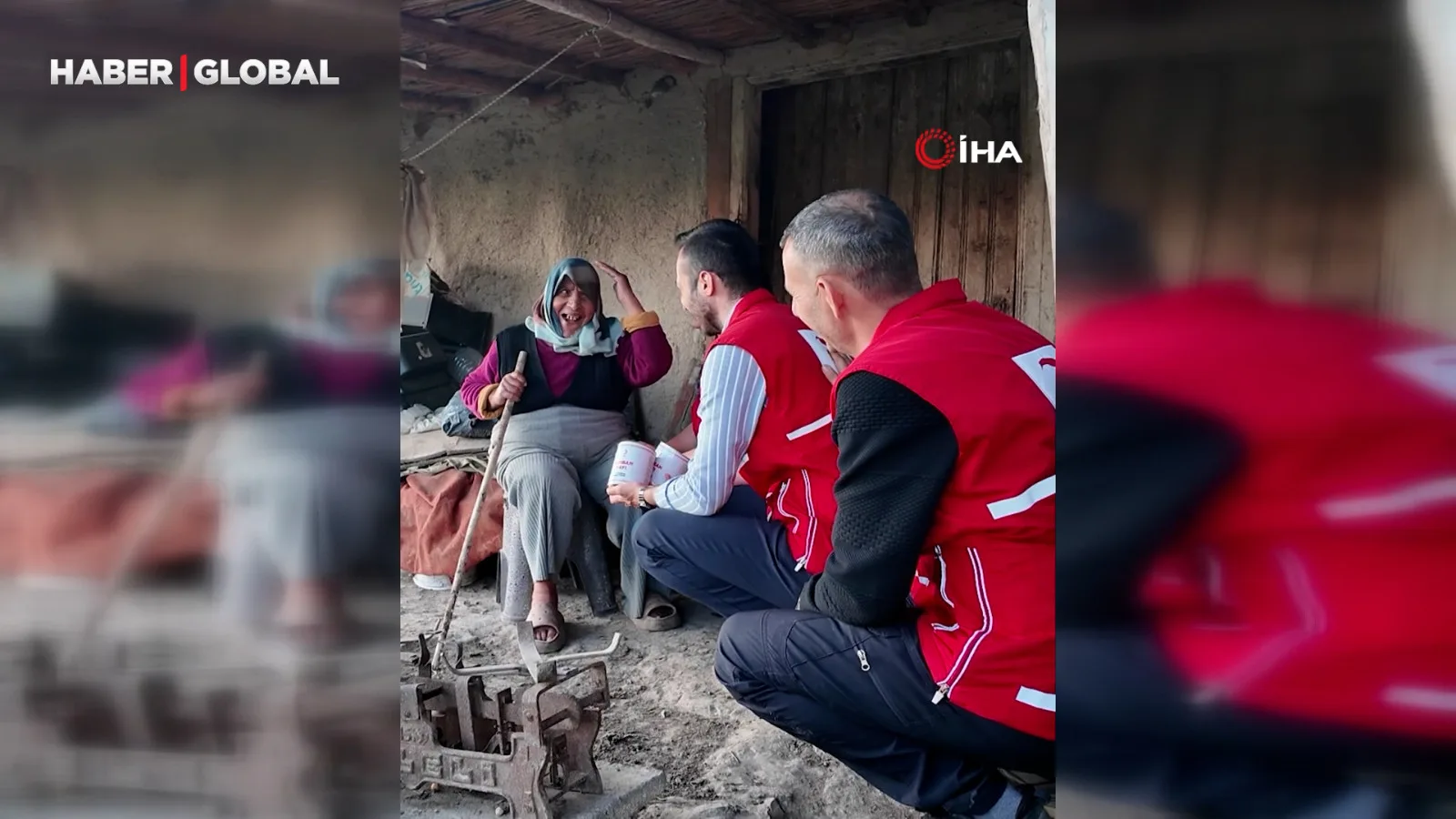 93 Yaşındaki Kadına Kızılay’dan Umut Işığı!
