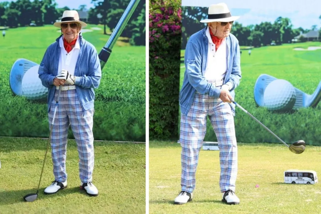 96 Yaşındaki Rahmi Koç’un Golf Kombini Göz Doldurdu