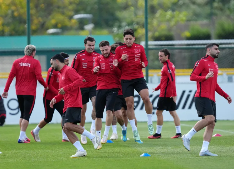 A Millî Takım, Belçika Öncesi Riva’da Çalıştı