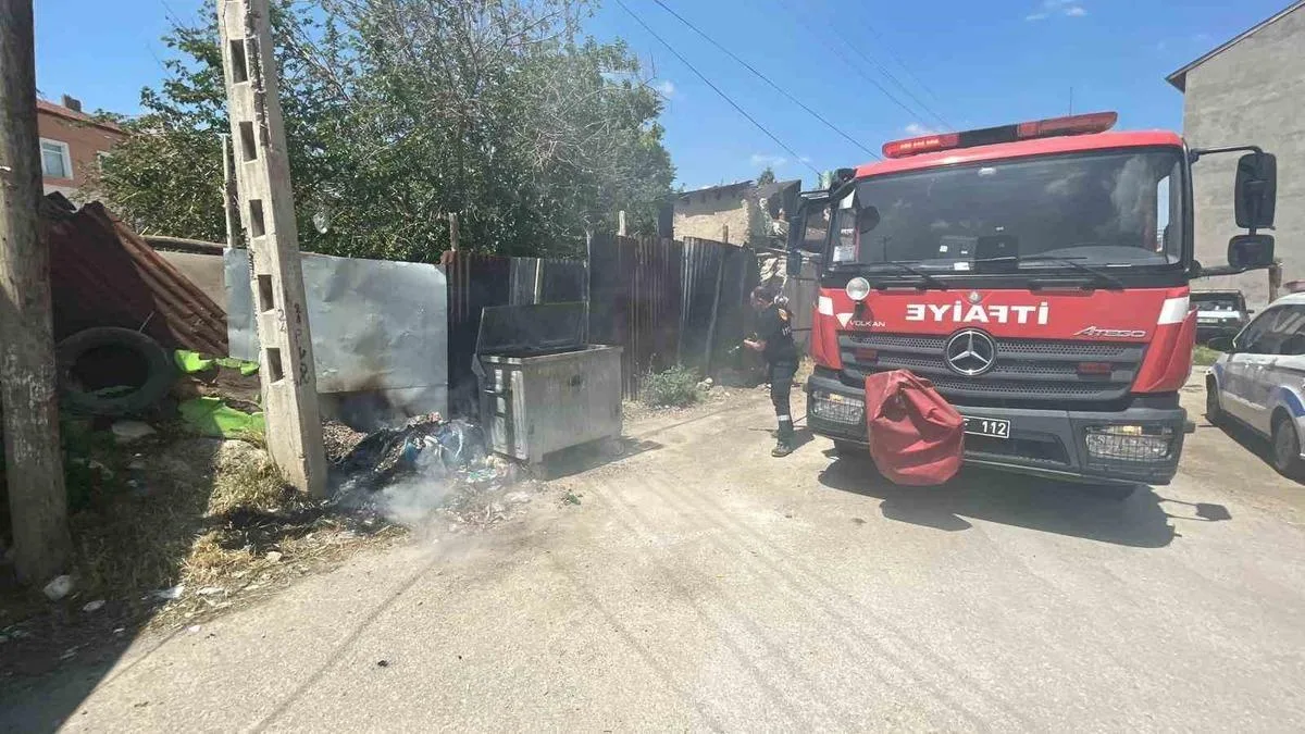 Abbas Mahallesi’nde Yangın Paniği!