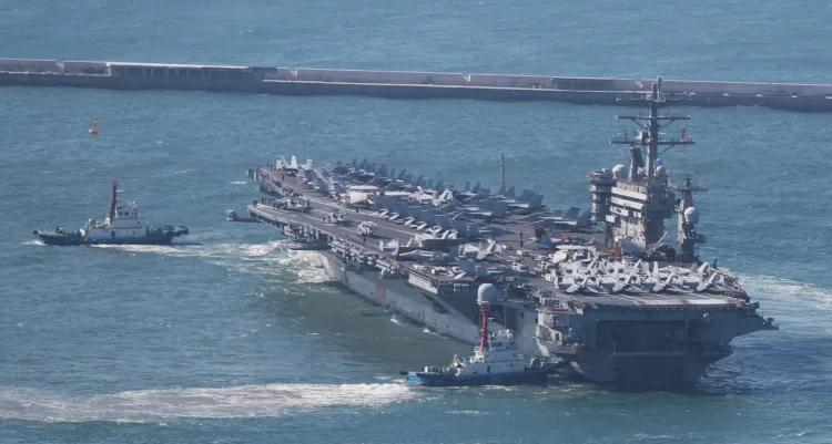 ABD Nimitz Gemisi Orta Doğu’ya Hareket Etti