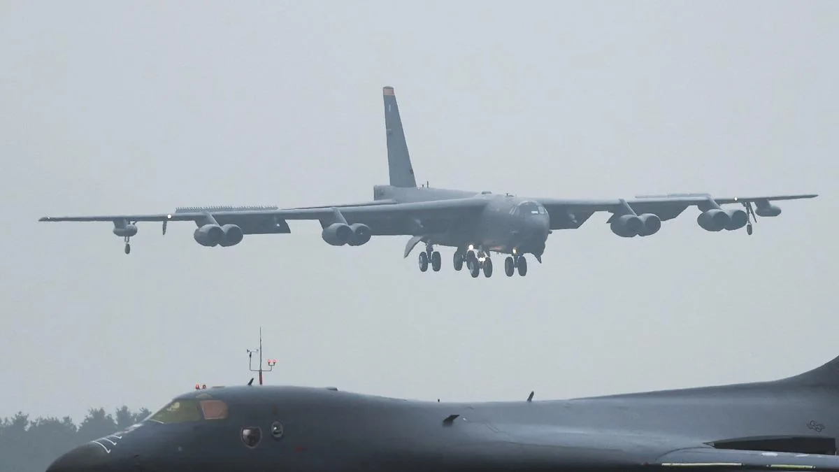 ABD’nin B-52’leri İngiltere’de Göreve Başladı!