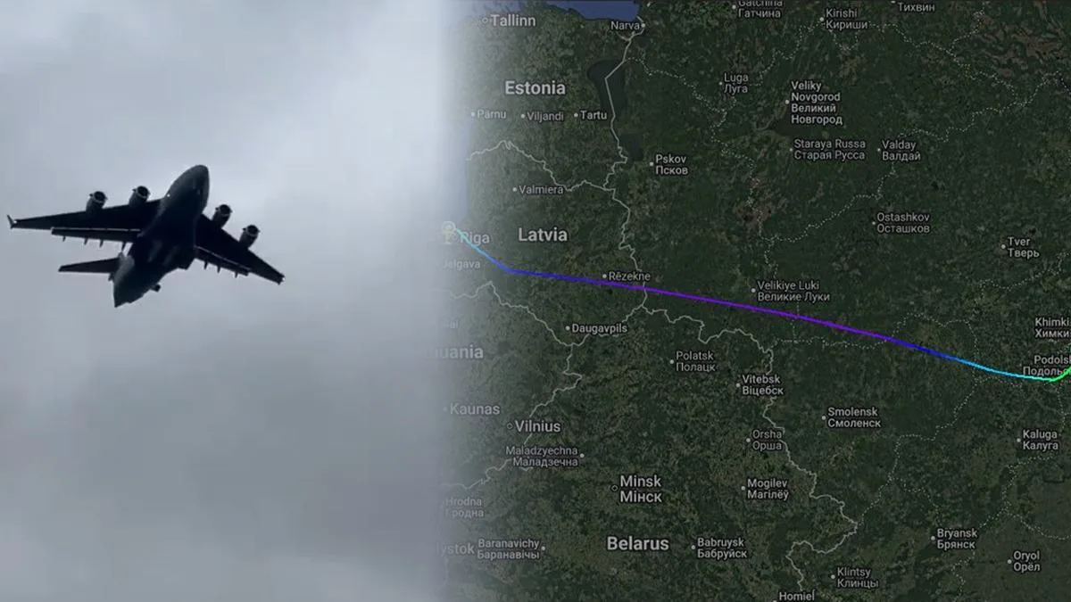 ABD’nin Rusya’ya Gizemli C-17 Uçuşu!