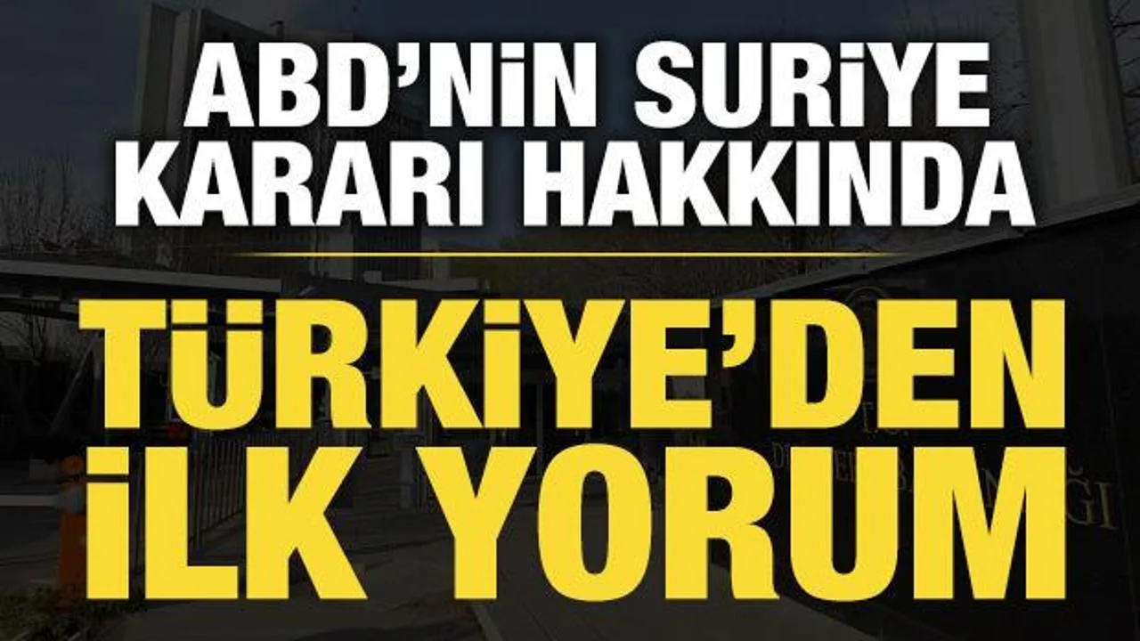 ABD, Suriye Yaptırımlarını Kaldırma Adımı Attı