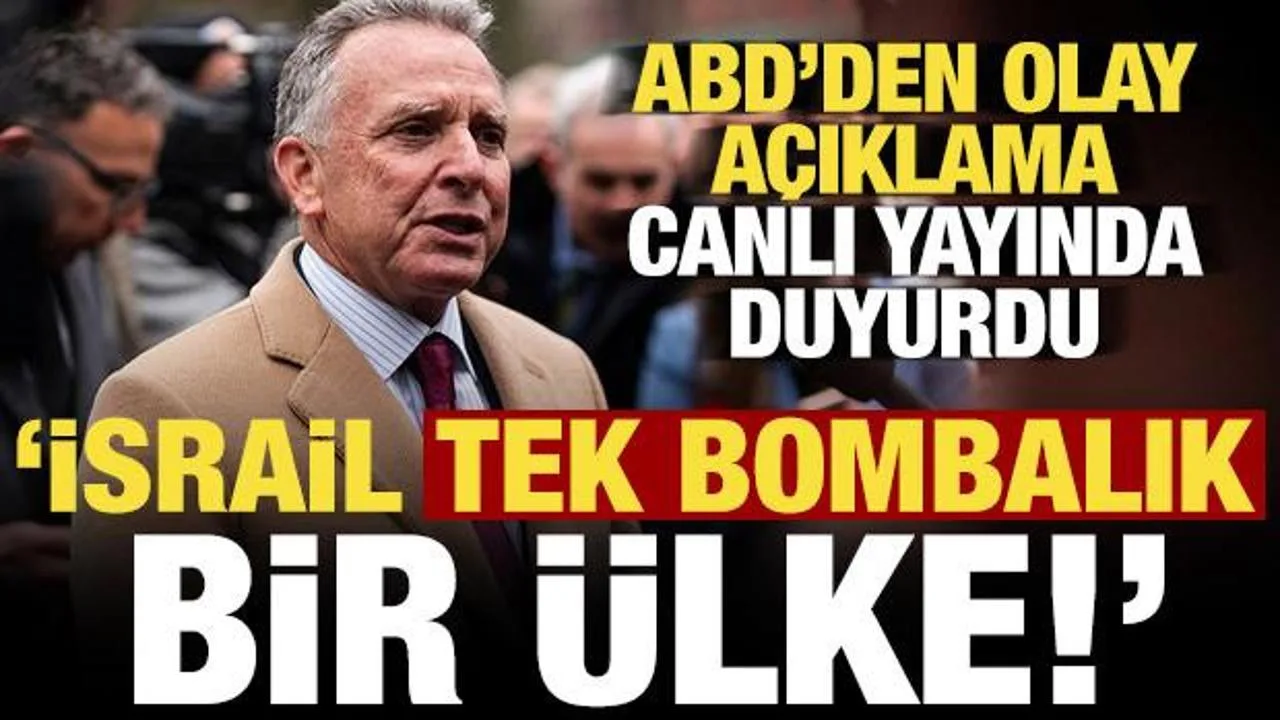 ABD Temsilcisi’nden İsrail’e Şok Uyarı!