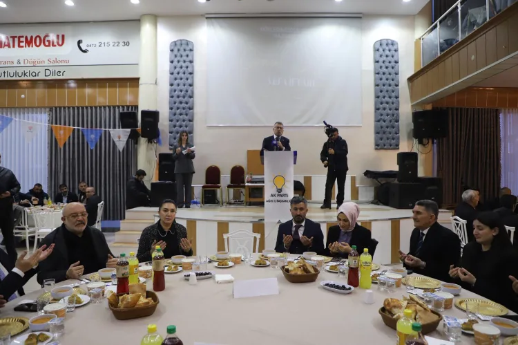 Abdullah Güler, Ağrı’da Ramazan Temasları Yaptı