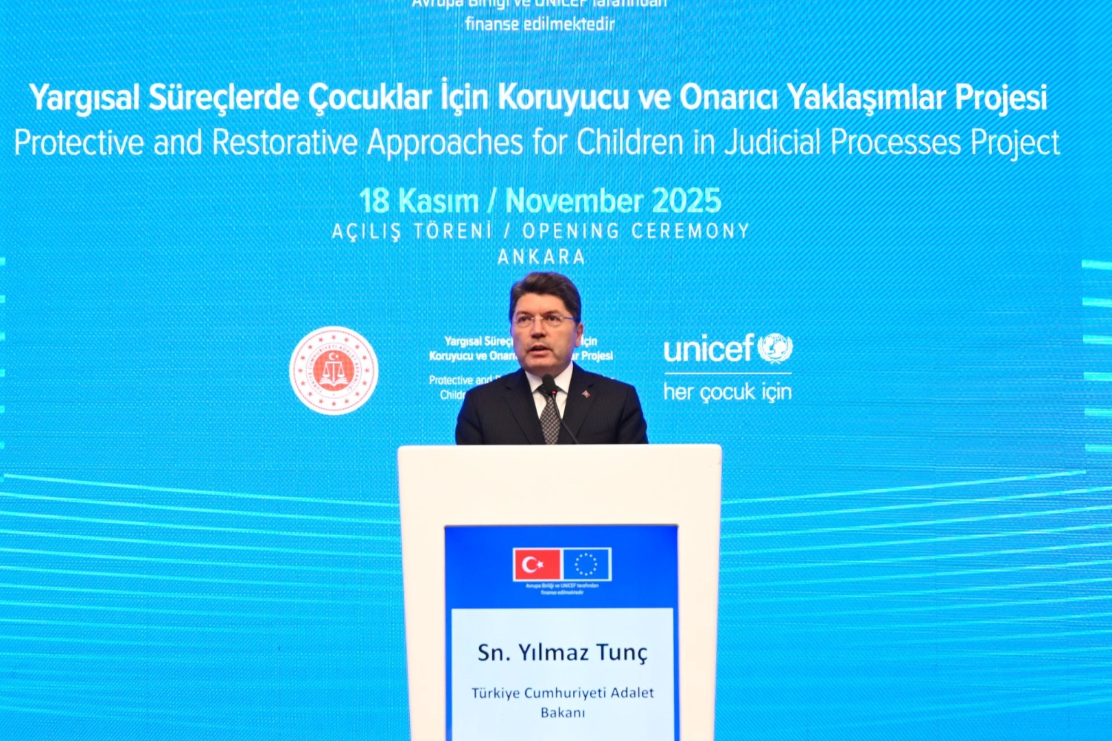 Adalet Bakanı Tunç: Gazze’de Soykırıma Son Verilsin!