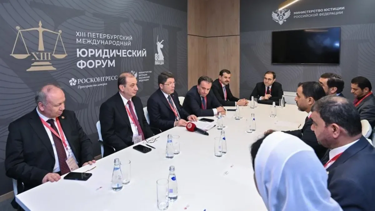 Adalet Bakanı Tunç’tan Rusya’da İkili Görüşmeler