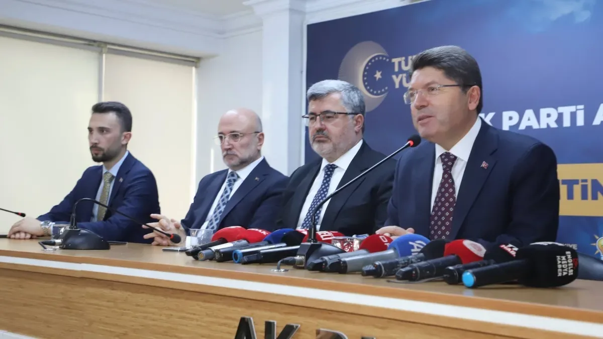 Adalet Bakanı Tunç’tan Terörsüz Türkiye Vurgusu