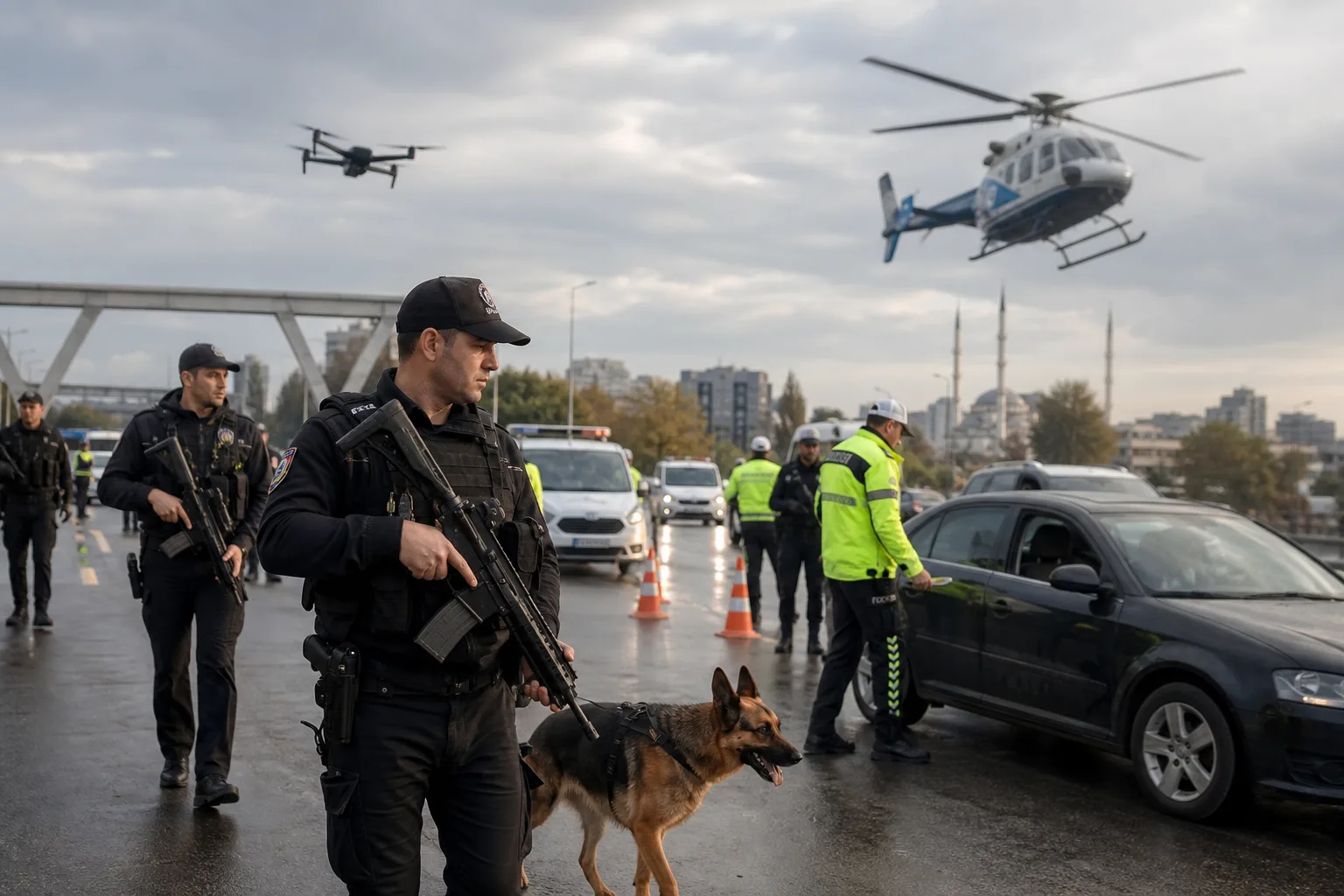 Adana’da Helikopter Destekli Uygulama: 47 Şüpheli Yakalandı