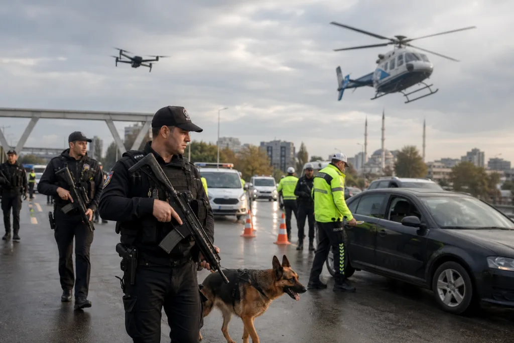 Adana’da Helikopter Destekli Uygulama: 47 Şüpheli Yakalandı