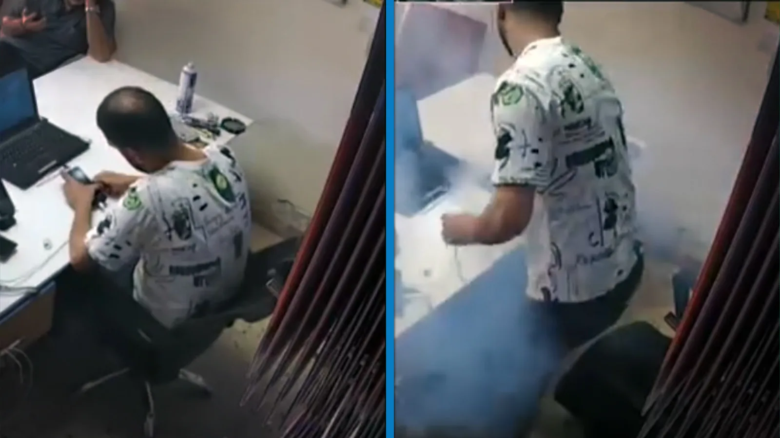 Adana’da Patlayan Telefon Bataryası Paniğe Neden Oldu
